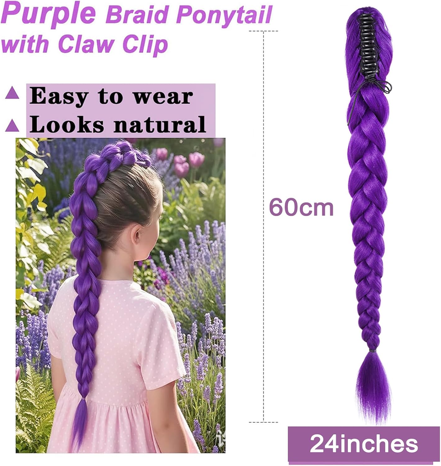 Extension de cheveux - violet 26