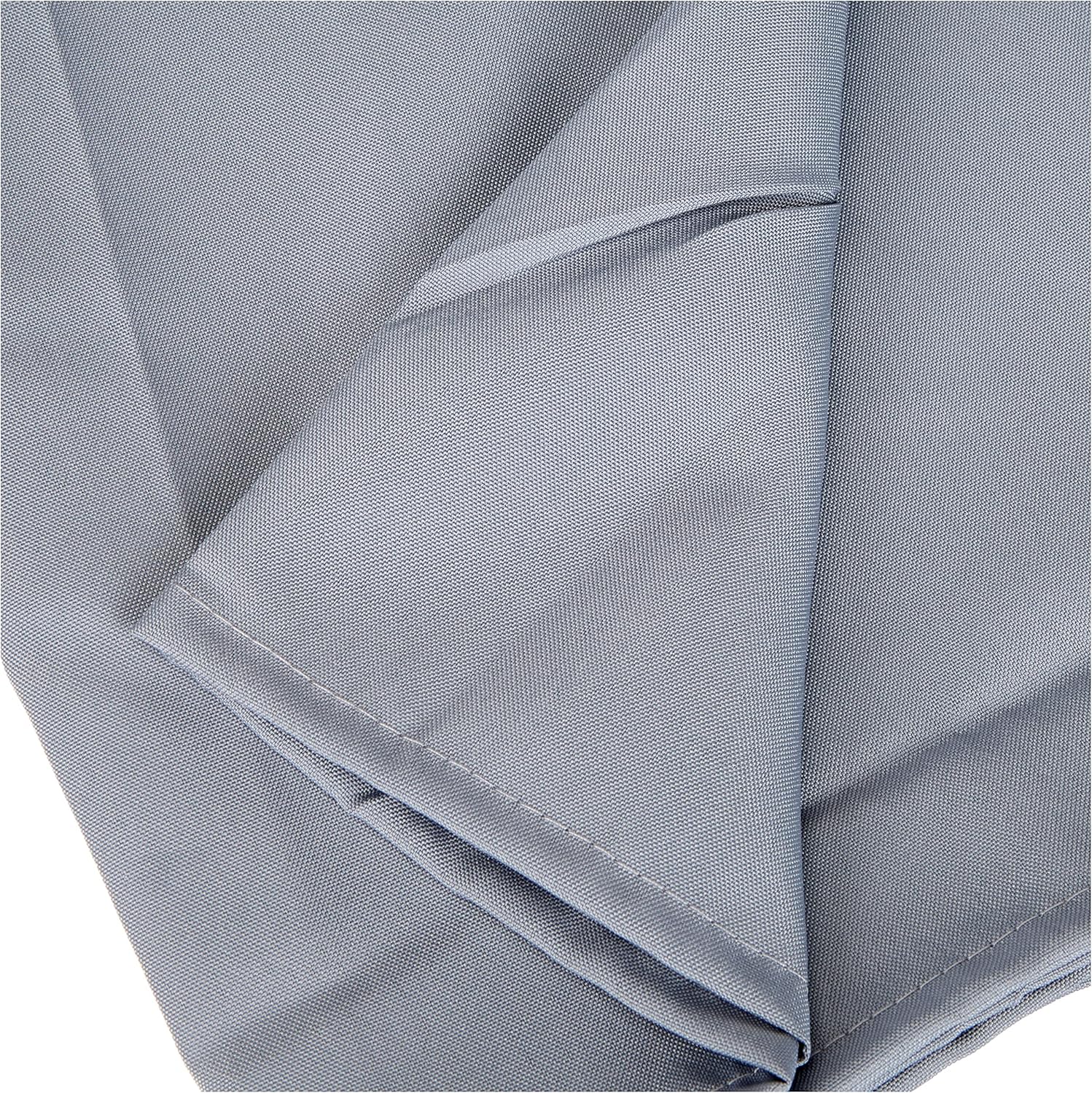 Soleil d'Ocre - Alix - 140x240 cm - Nappe rectangle anti-tâches, polyester, gris