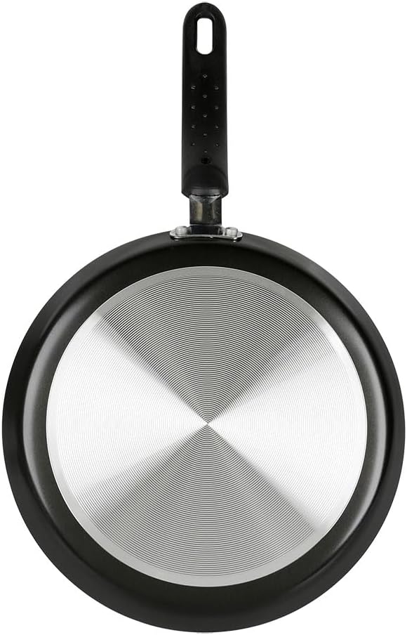 Crealys - Aquilon crêpière 24 cm aluminium, antiadhésive, tous feux sauf induction, 506660