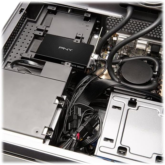 PNY - SSD série Black - 2,5 pouces - 480GB SATA, haute vitesse