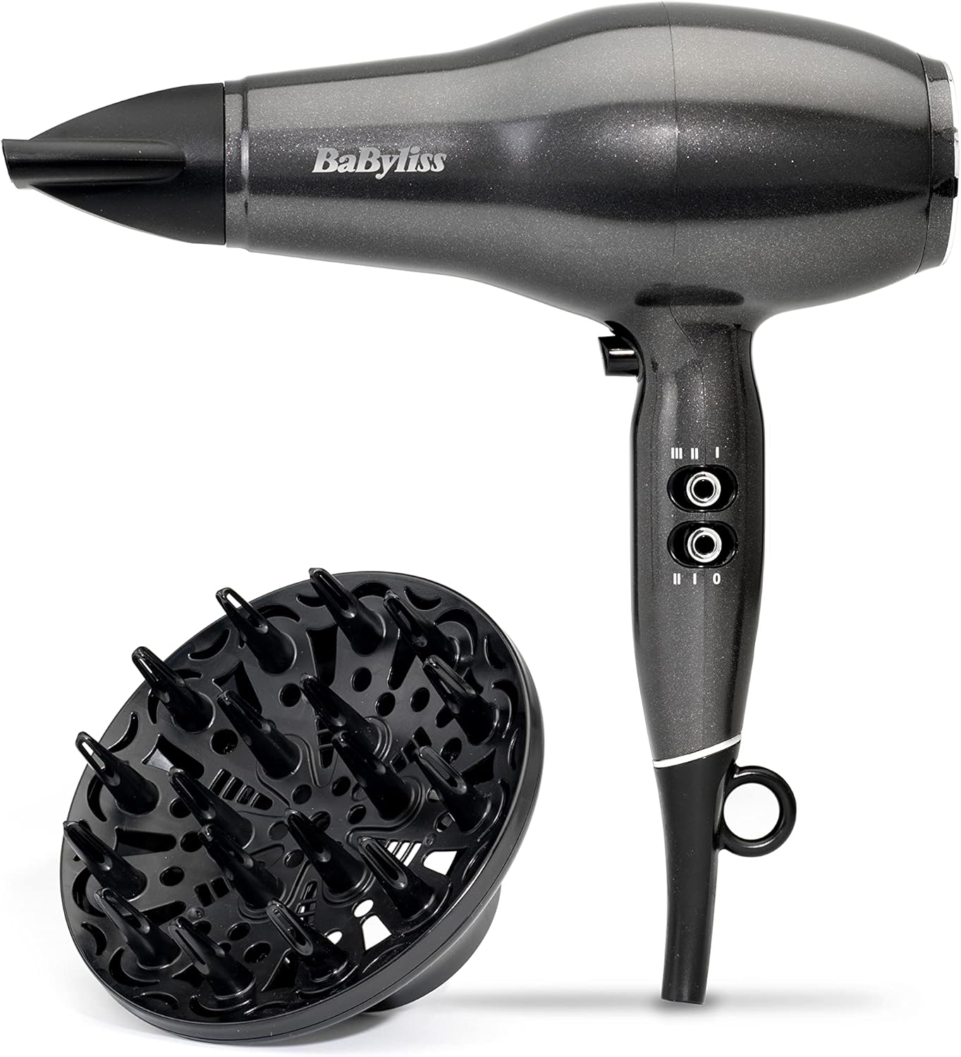 Babyliss - Sèche-cheveux professionnel - AC, 2300W, Platinium Diamond - 1 unité