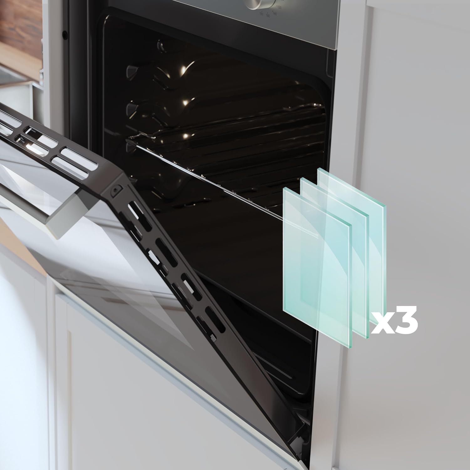 Cecotec - Bolero Hexa, 77L, 2800W, pyrolyse, vapeur, 4 fonctions, C136000