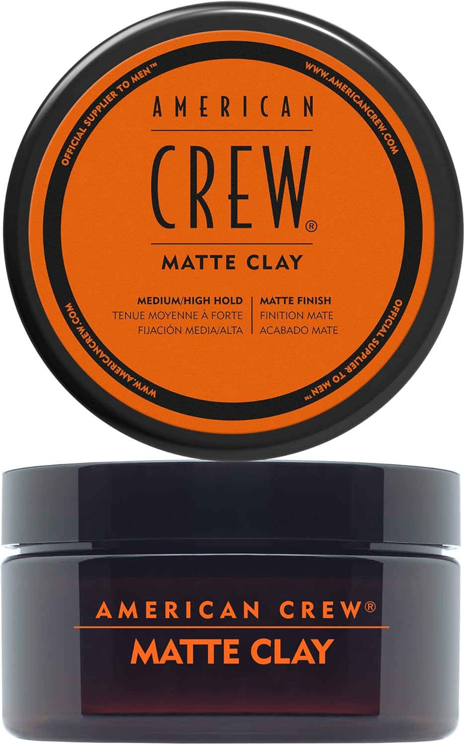 American Crew - Matte Clay - 85g - Fixation forte, fini mat, tous cheveux