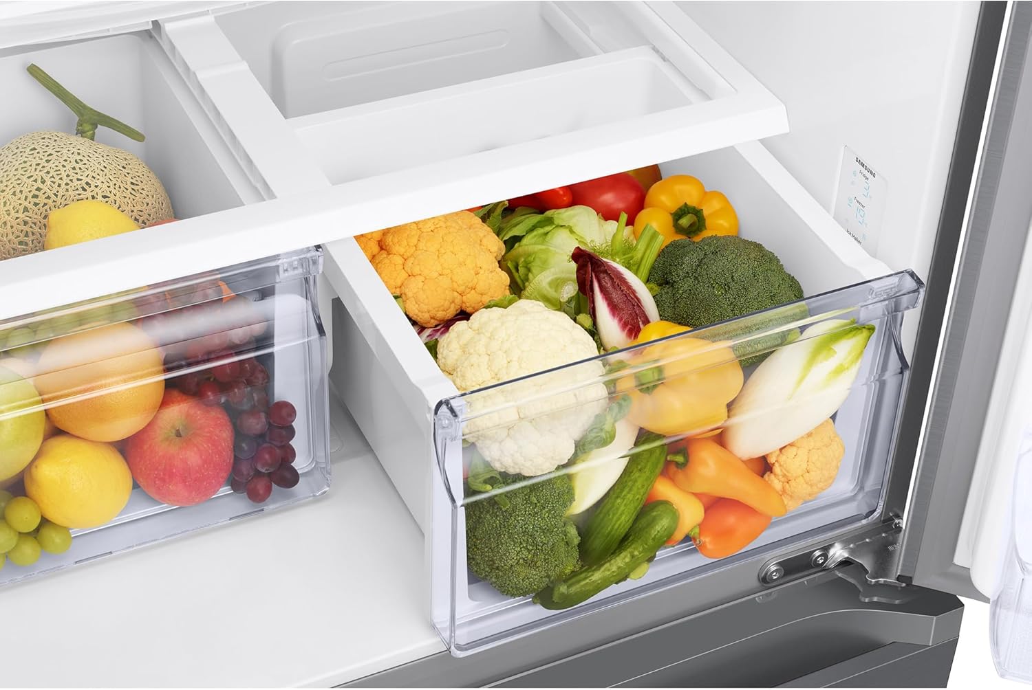 Samsung - Série RF - 3 portes - grande capacité, design inox, RF50C530ES9