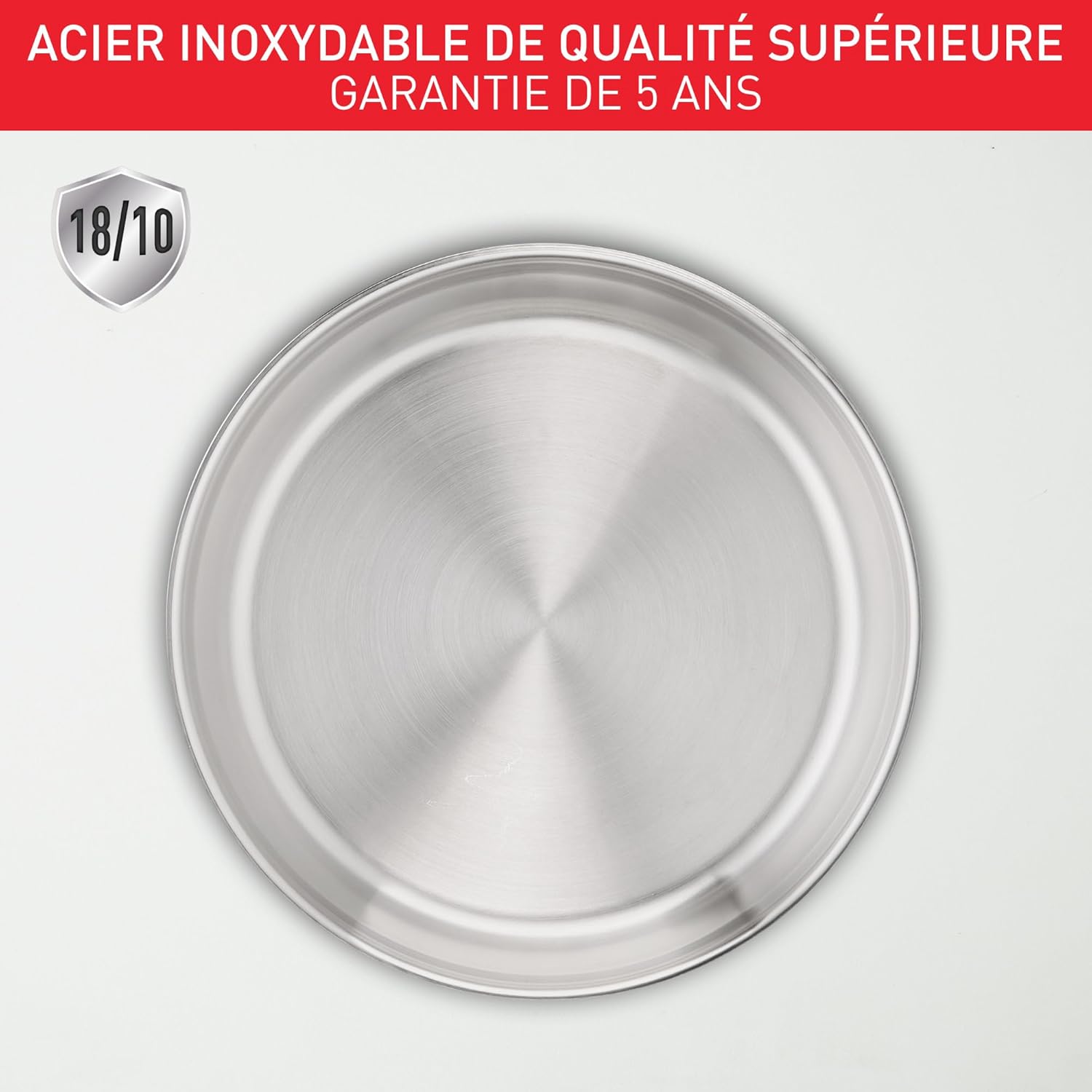 Tefal - Ingenio Emotion - 22/24/28cm - inox, poignée amovible, induction, L8968445