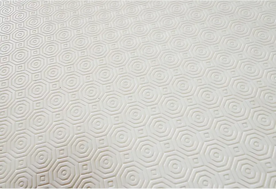 Soleil d'ocre - Nappe rectangle uni PVC - 140x240 cm - Blanc