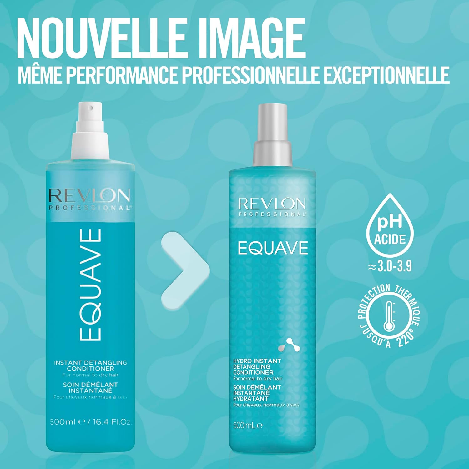 Revlon - Equave Spray Hydronutritif Cheveux Secs - 200ml - Soin démêlant sans rinçage