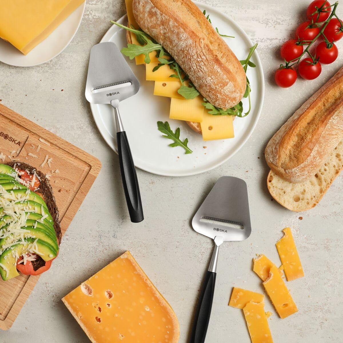 Boska - Milano+ - 235x75x20 mm - coupe-fromage antiadhésif