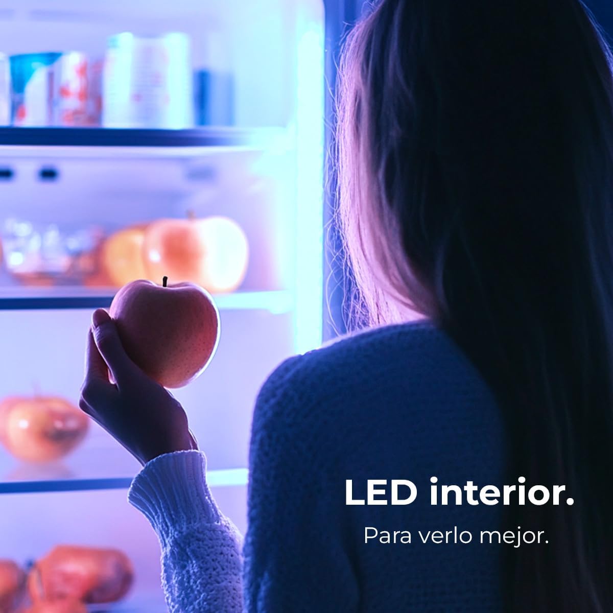 Cecotec - Bolero CoolMarket Combi - 169cm, 117L, Fast Cooling, classe E, 205 DF