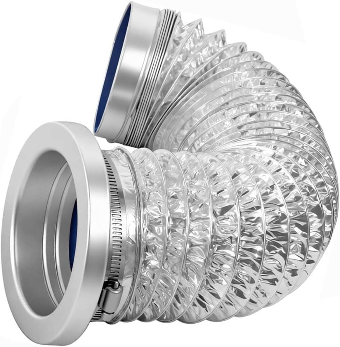 Fafeicy - kit de ventilation magnétique - 2,6 pieds - connexion puissante, conduit flexible