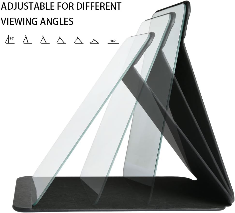 OSDUE - miroir pliable portable - 26x18cm - HD, multi-angle, PU, ultra fin