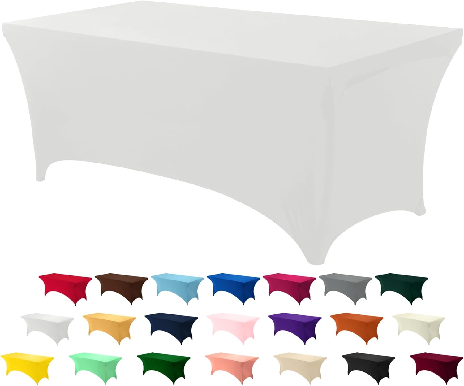 Utopia Kitchen - nappe extensible - 244 cm - polyester, lavable, infroissable