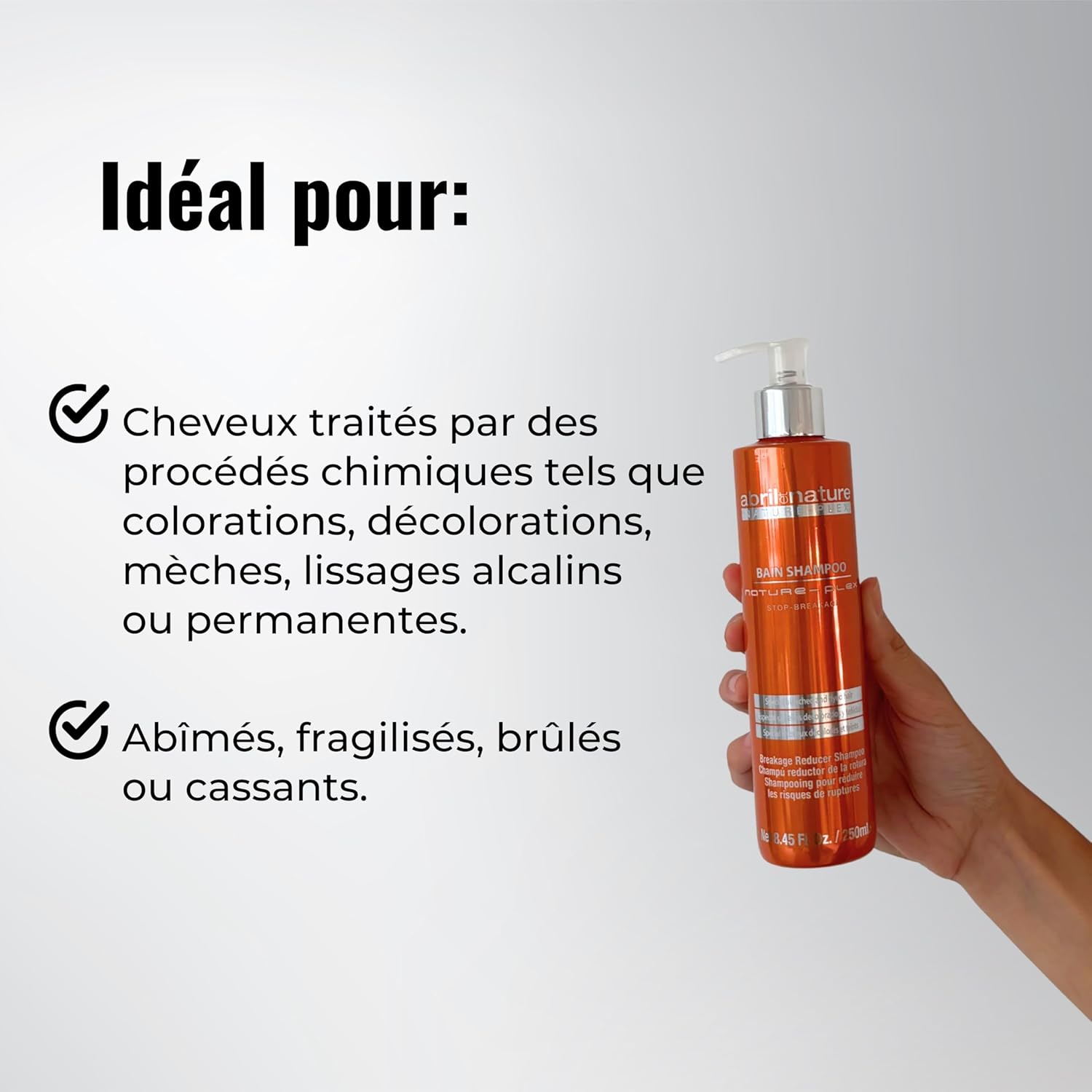 abril et nature - Nature Plex réparateur 550ml - stop casse, masque, sérum