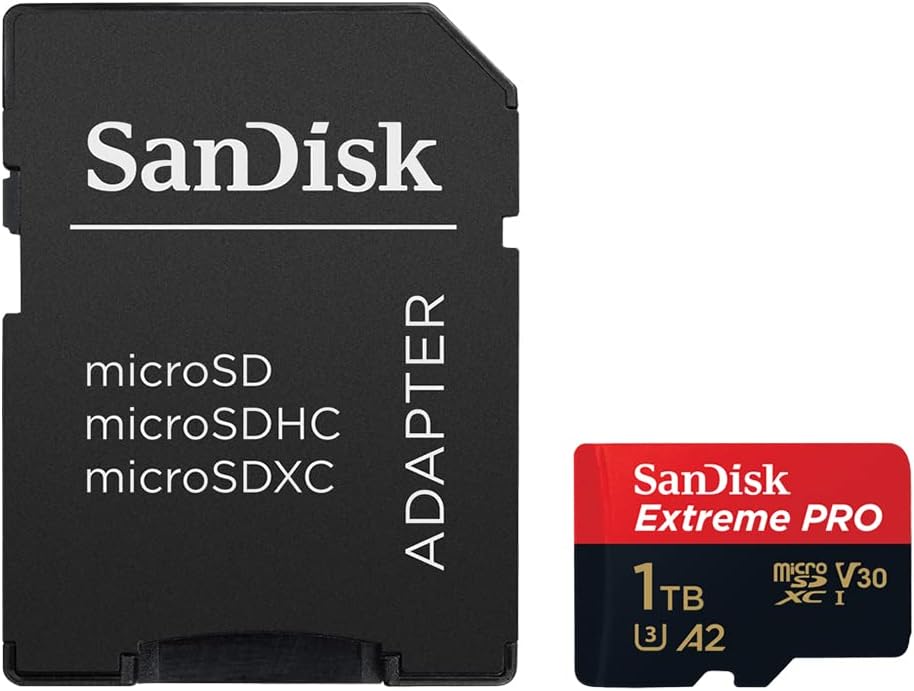 SanDisk - Extreme PRO 1To microSDXC, 200Mo/s, UHS-I, Class 10, U3