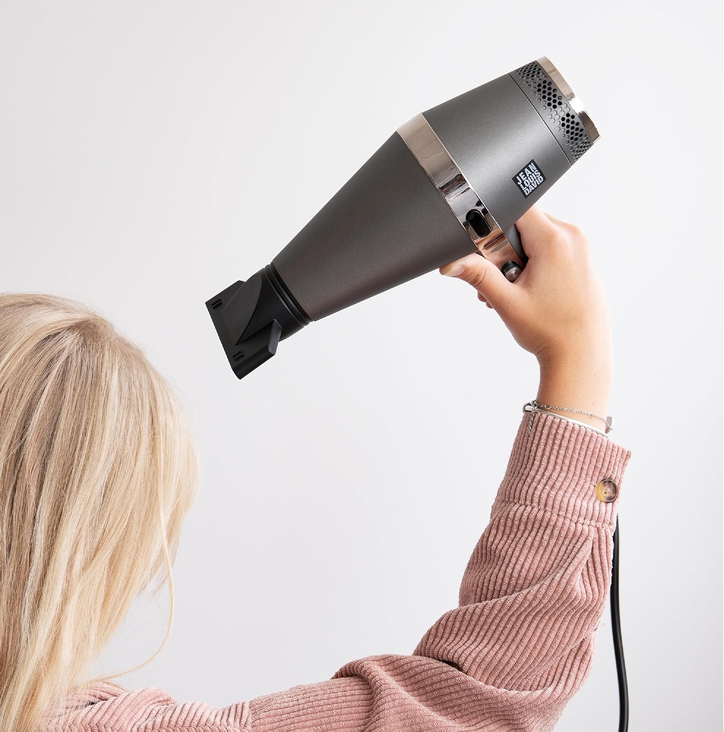 Jean Louis David - Sèche Cheveux Infraprotect - 2200W - infrarouge, séchage rapide, 3 températures, 2 vitesses