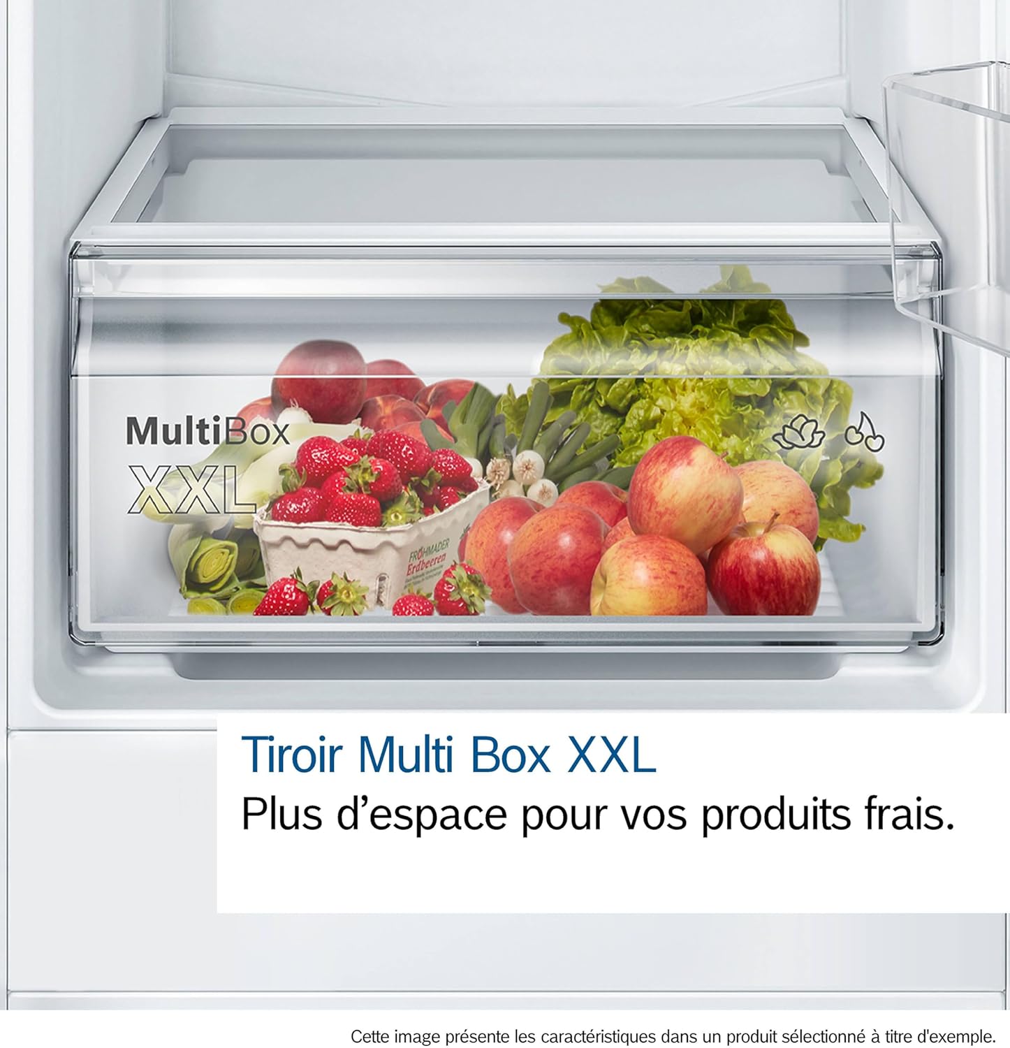 Bosch - KIR41NSE0 Série 2 - 122,1x54,1cm - Petit réfrigérateur encastrable 204L KIR41NSE0