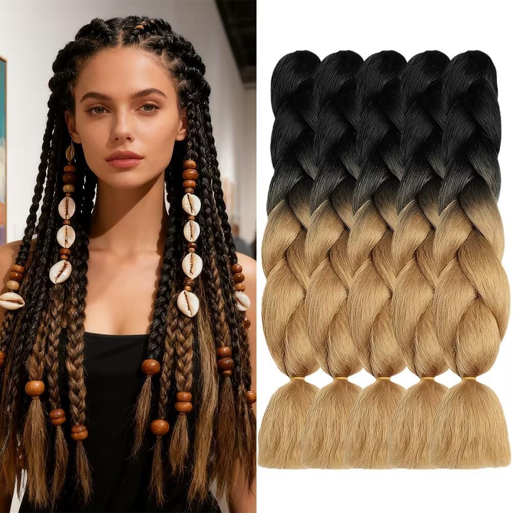 ShowJarlly - tresses jumbo ombrées 24