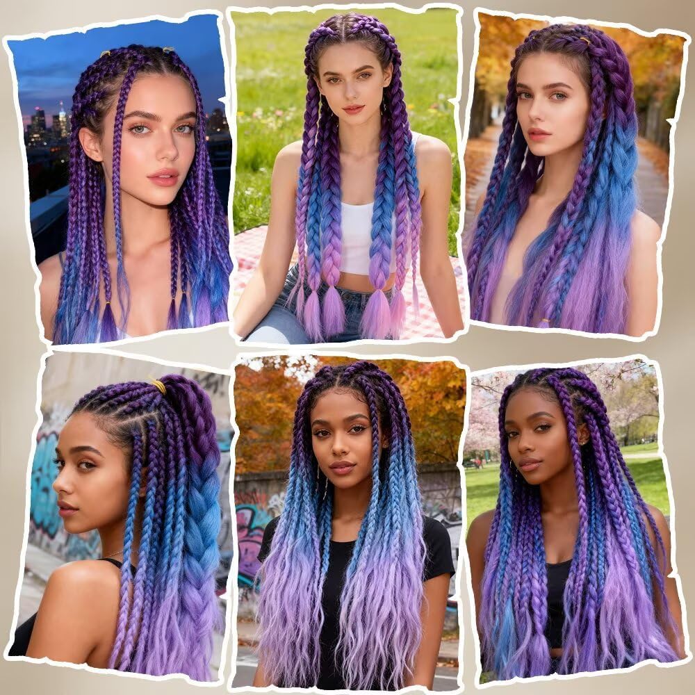 ShowJarlly - Ombre Jumbo Braids 24
