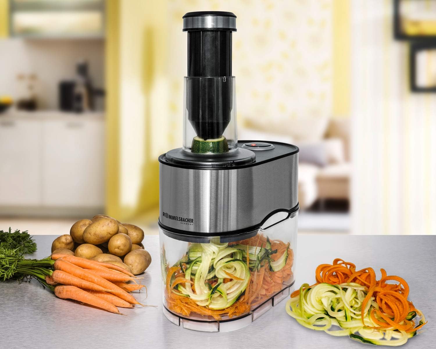 Rommelsbacher - spiralschneider EGS 80 - 2,5L - 100W inox, EGS 80