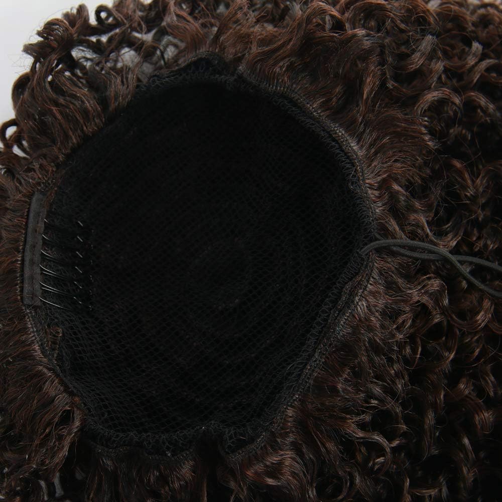 Extension de queue de cheval - bouclée courte - 12 pouces - couleur 1B/33#