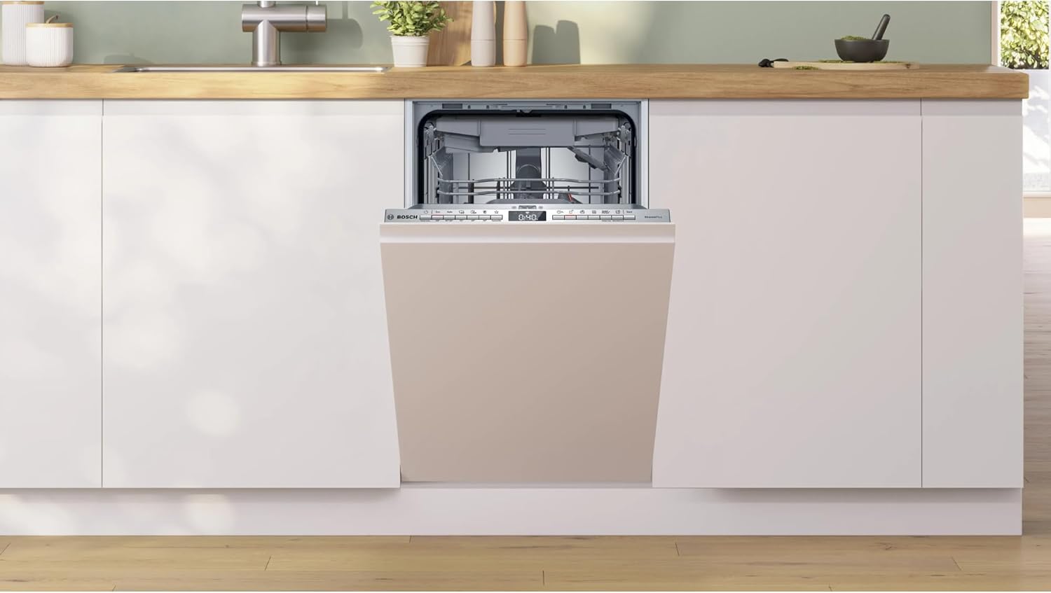Bosch - lave-vaisselle Série 4, 45 cm, tout intégrable, SPV4EMX17E