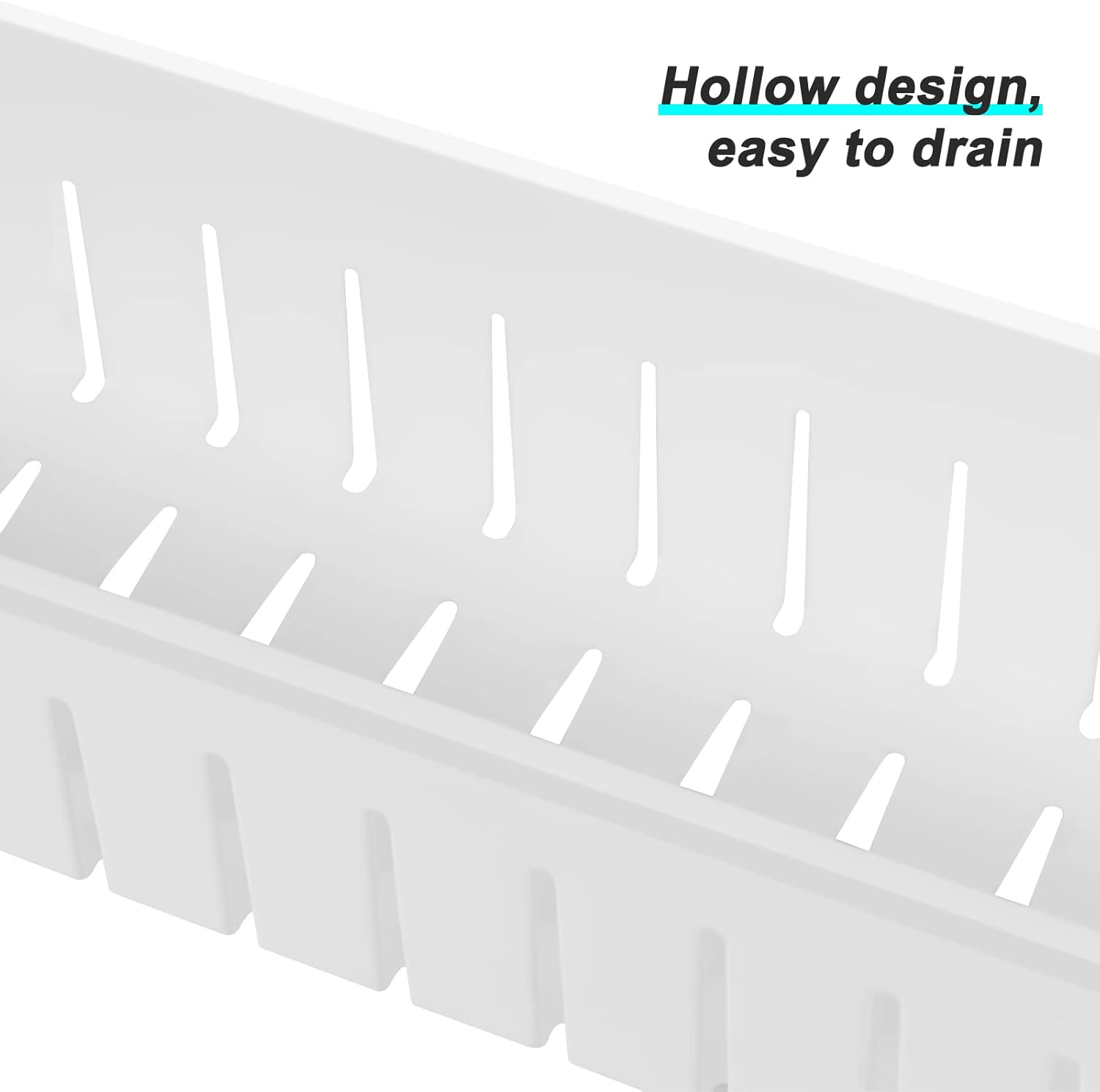 WOLTU - Desserte cuisine 4 niveaux, 13x54x102cm, roulettes, RGB36ws