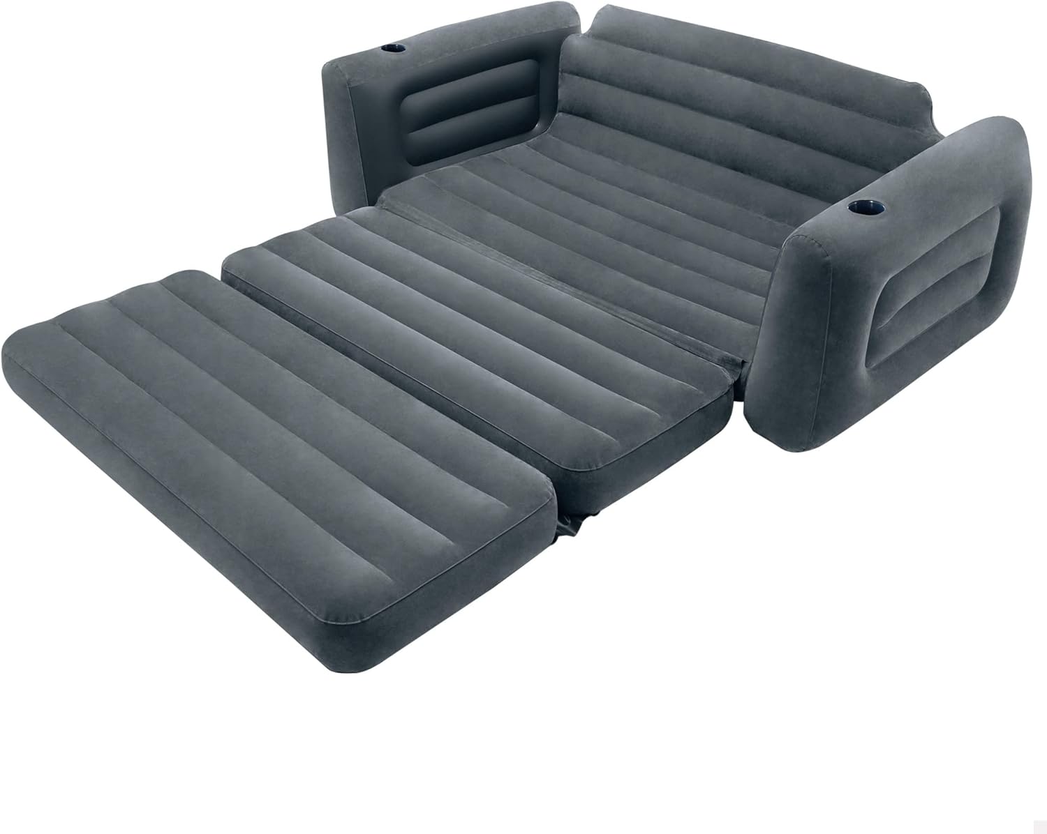 Intex - Canapé convertible série Comfort - 203x231 cm - se transforme en lit, gonflable confort