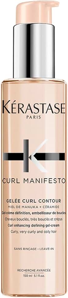 Kérastase - Curl Manifesto - 150 ml - Gel-crème boucles, hydratation, définition, miel de manuka, céramides