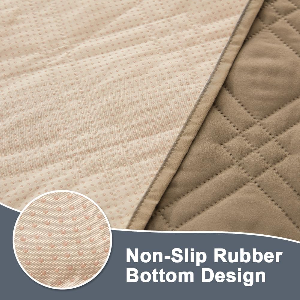 DUJUIKE - housse canapé imperméable - 132-208 cm - antidérapante, protection animaux