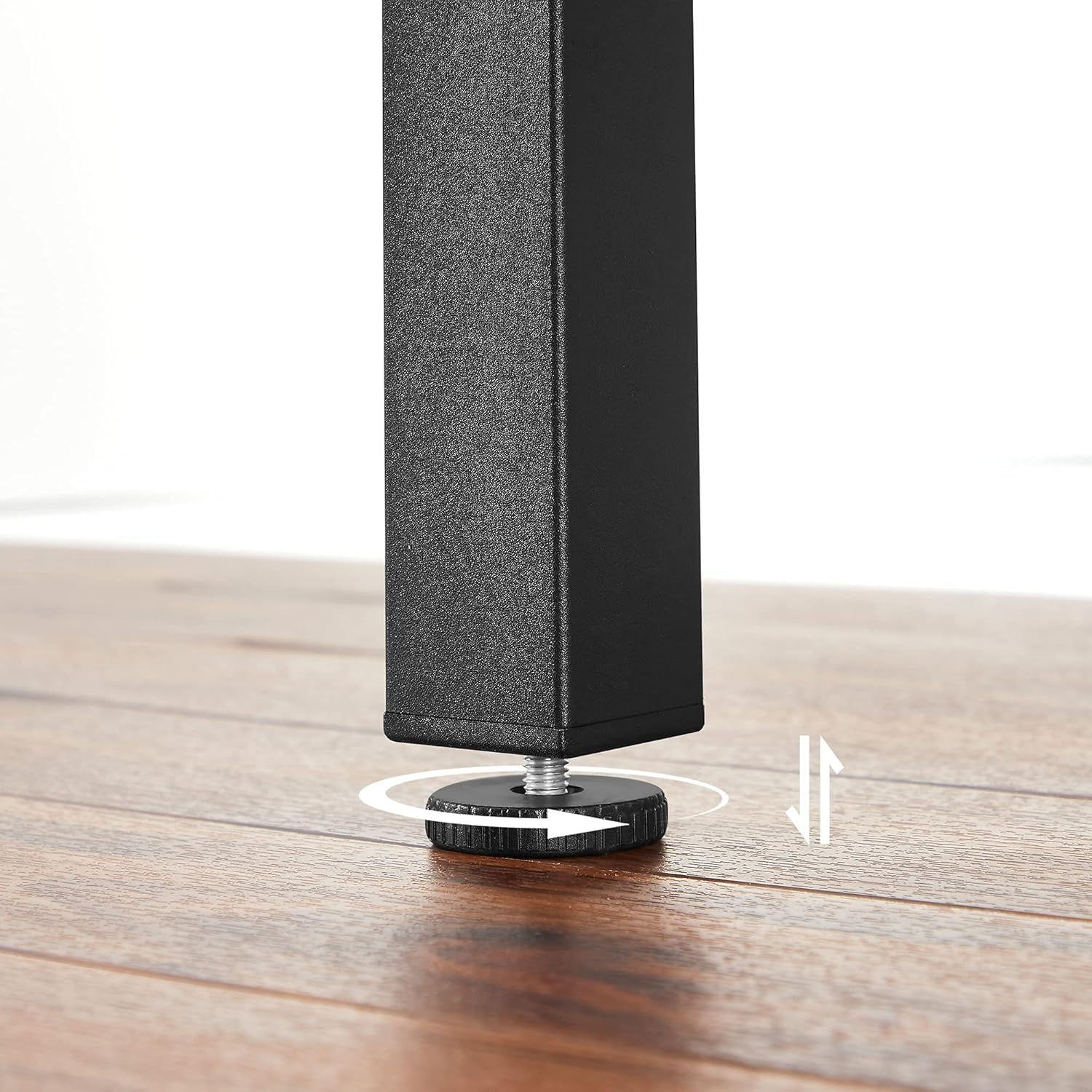 VASAGLE - table pliante salle à manger, extensible, 2-4 pers., compact, KDT077B01