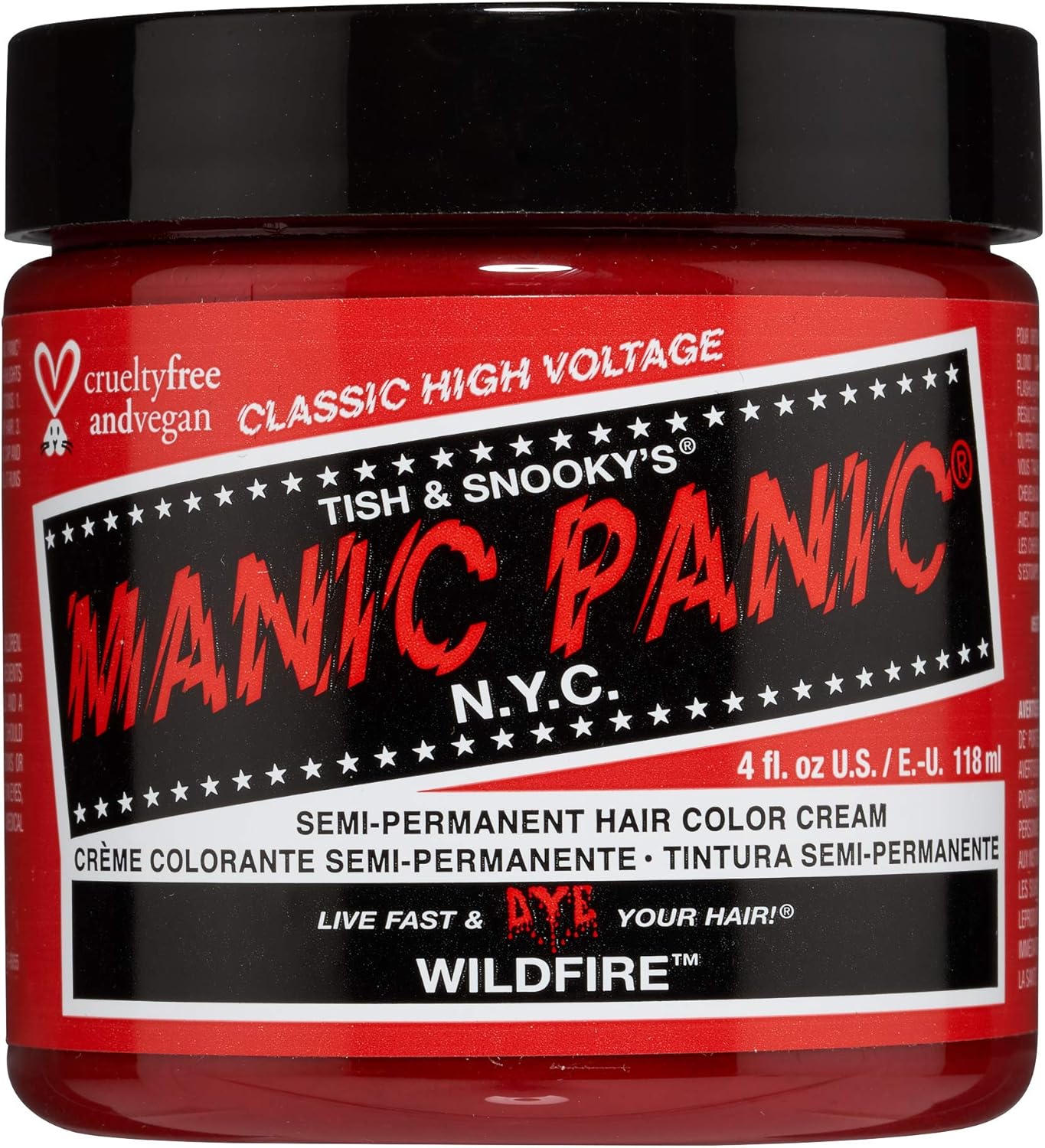 Manic Panic - Cream Formule semi-permanente - coloration cheveux Wildfire