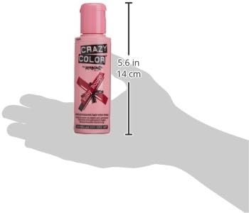 Crazy Color - coloration semi-permanente Ruby Rouge - 100 ml