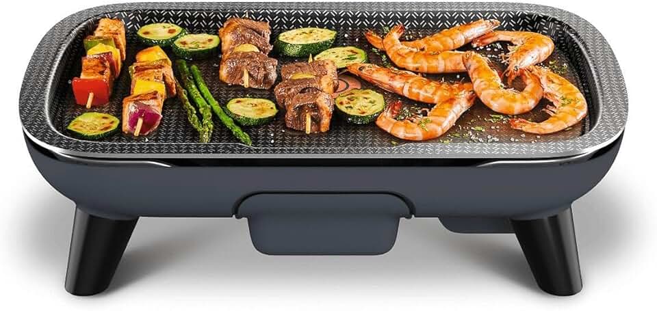 Tefal - Plancha Série Saveurs - 2400W, amovible, Thermo-Spot, YY4570FB