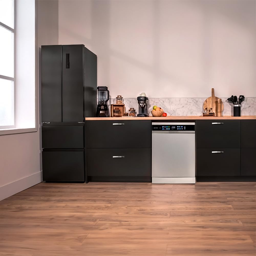 Cecotec - Bolero Aguazero 6210 - 60cm - inox, 15 couverts, écran XXL, 14 programmes D