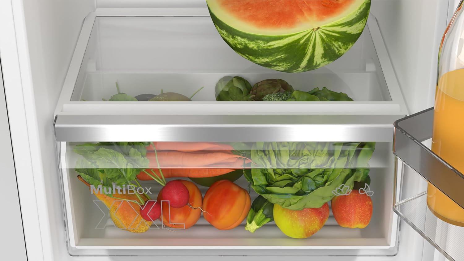 Bosch - réfrigérateur Série 4, 204L, encastrable, 122,5x56cm - KIR41VFE0