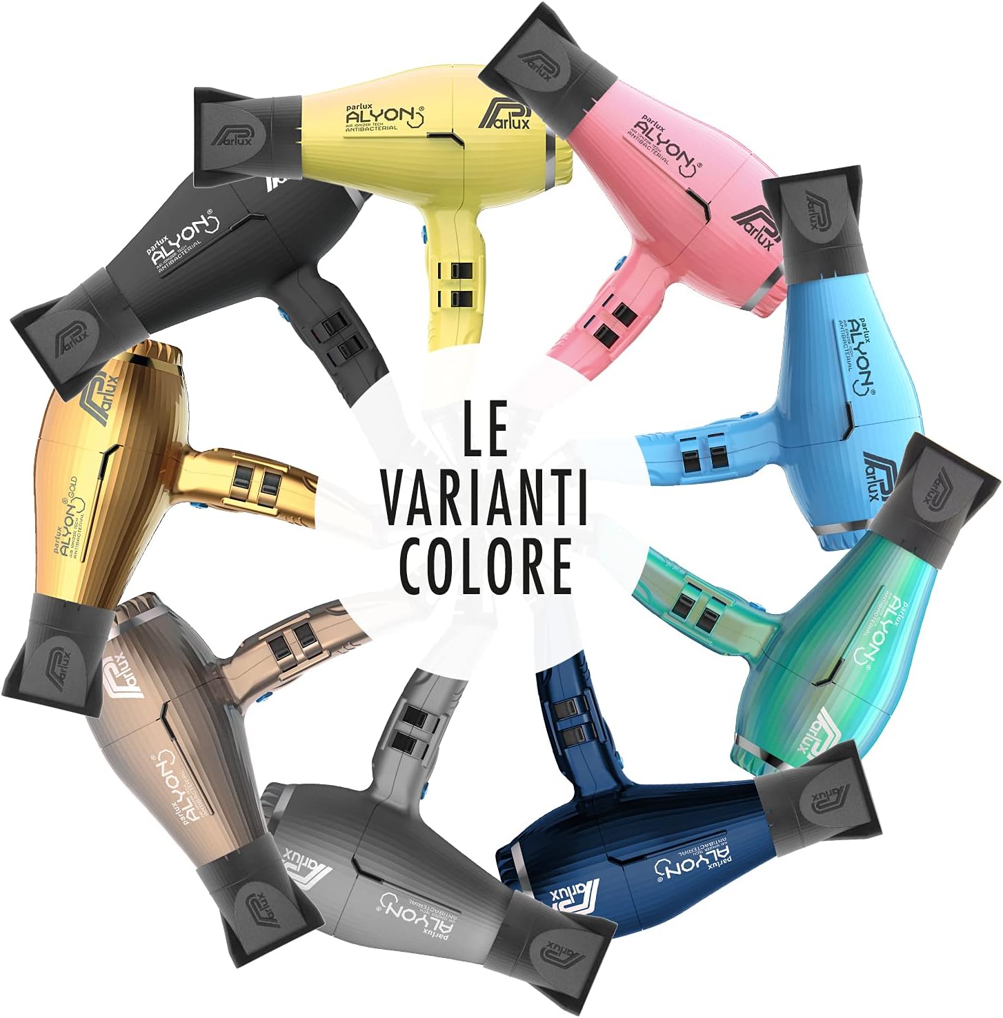 Parlux - Sèche-cheveux professionnel - design compact - léger 8021233132223