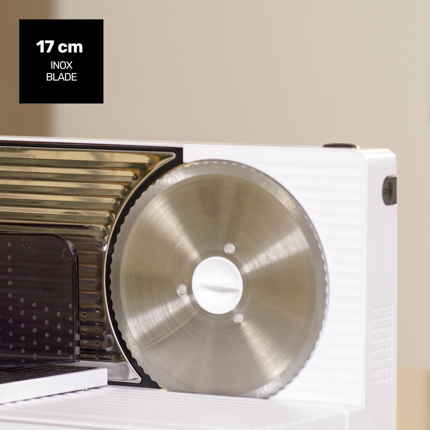 Taurus - Cutmaster Compact - 17 cm - trancheuse électrique 100W, découpe 1-15 mm, table pliable, sécurité