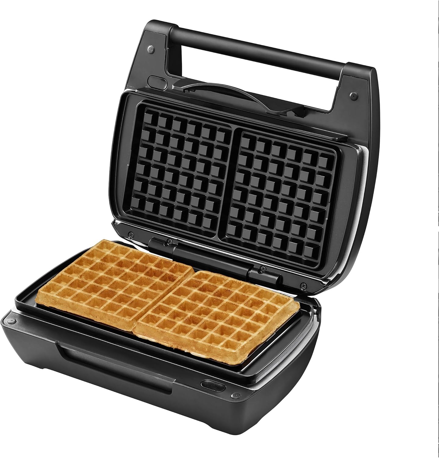 LAGRANGE - Gaufrier Mini Maxi - 120x120mm - 900W, multifonction, plaques interchangeables, 028462