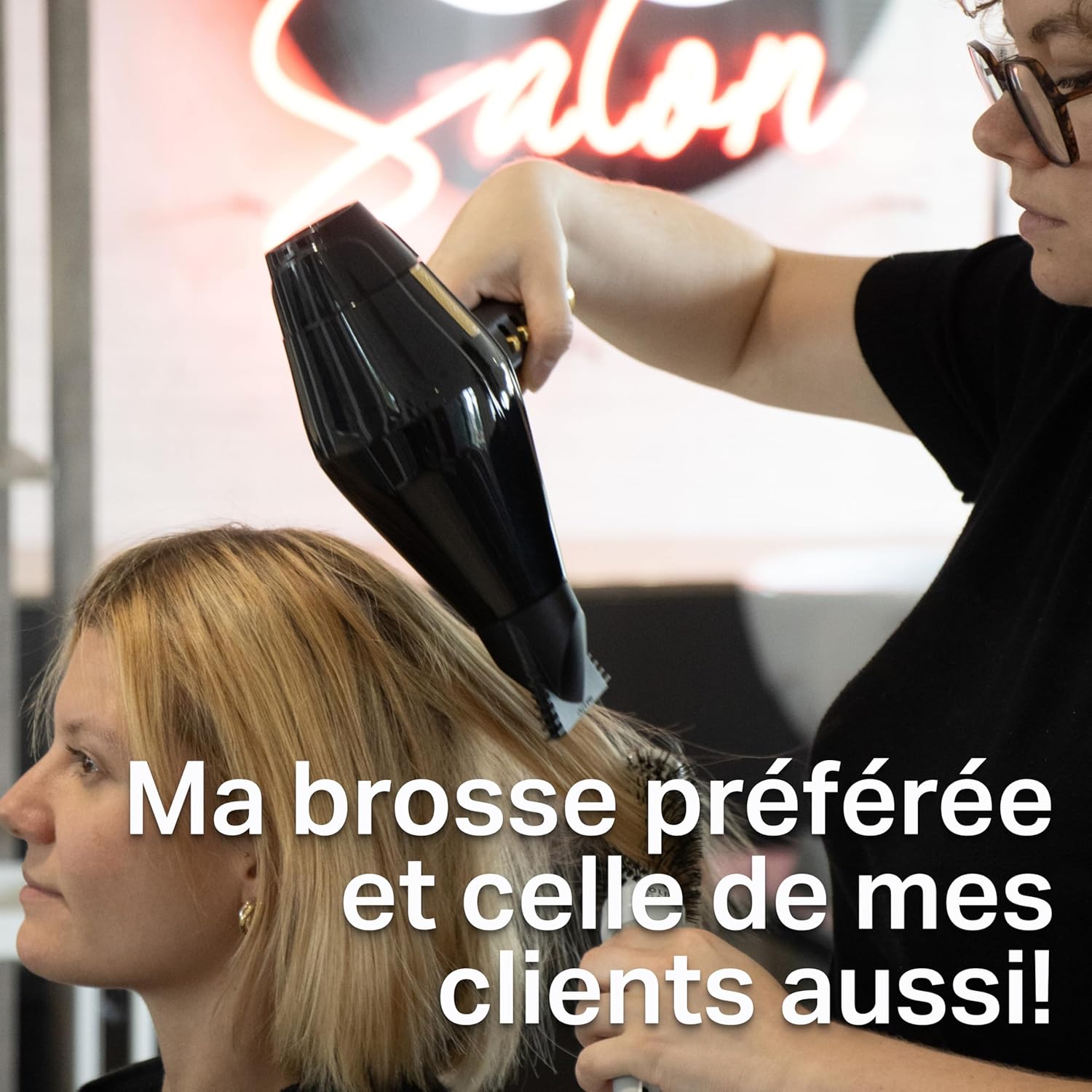 Olivia Garden - Expert Blowout - ronde, céramique, antistatique, brillance