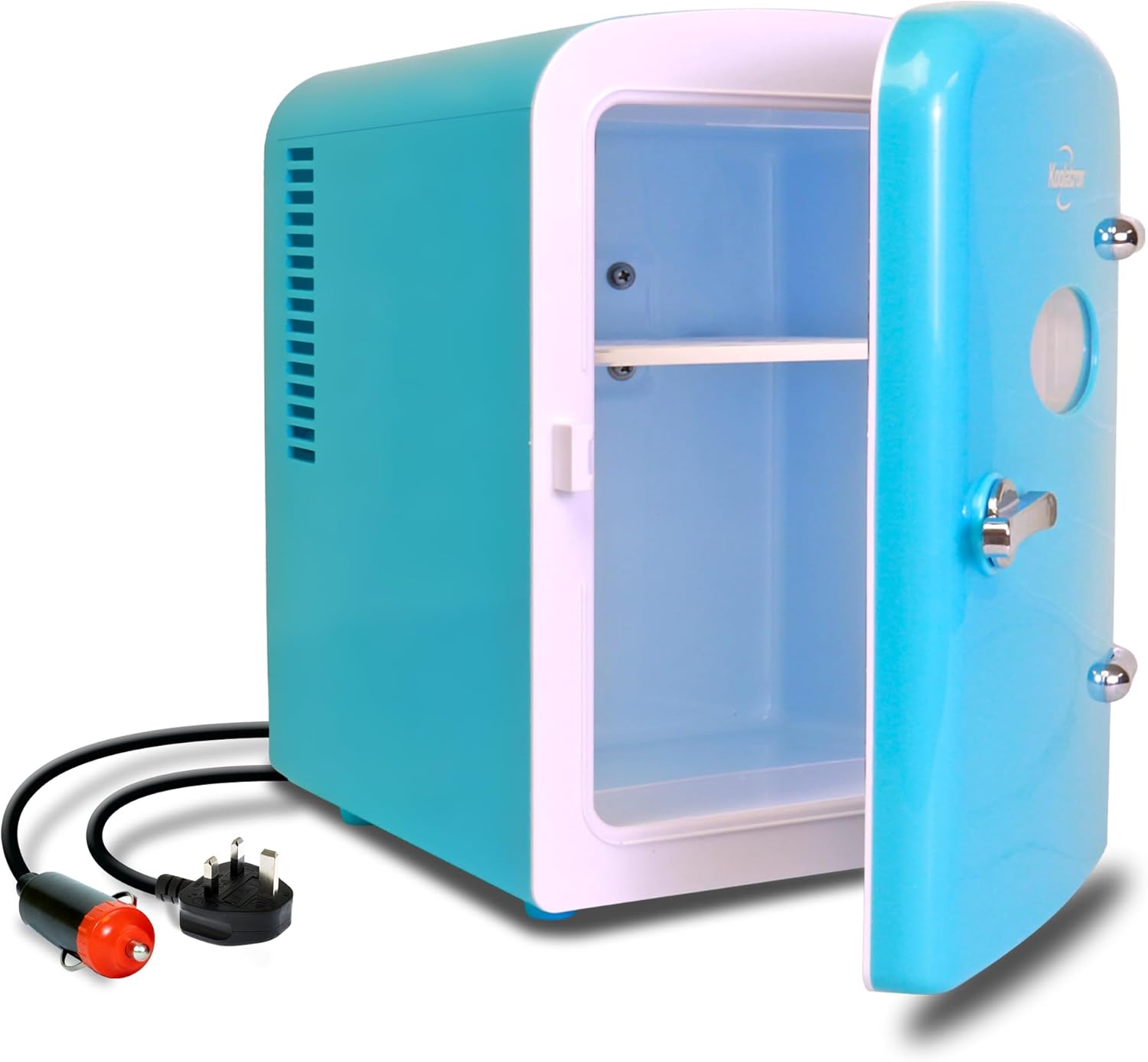 Koolatron - mini frigo rétro 4L - portable, boissons/cosmétiques, vert