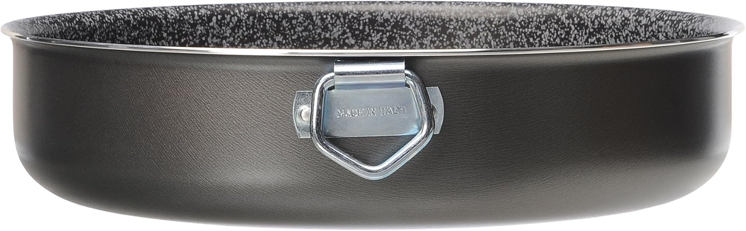 Alluflon - Tradition Italie - moule aluminium 22 cm, noir