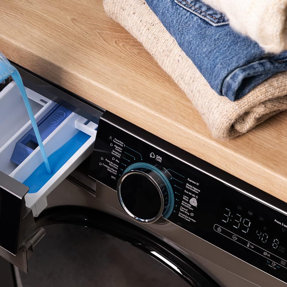 Cecotec - Bolero DressCode série - 12 kg, 1400 tr/min, Inverter, 14 programmes, 121000