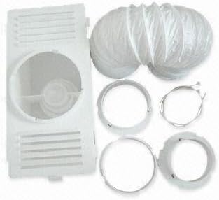Kit de ventilation sèche-linge universel - tuyau flexible, boîte condenseur, connecteurs
