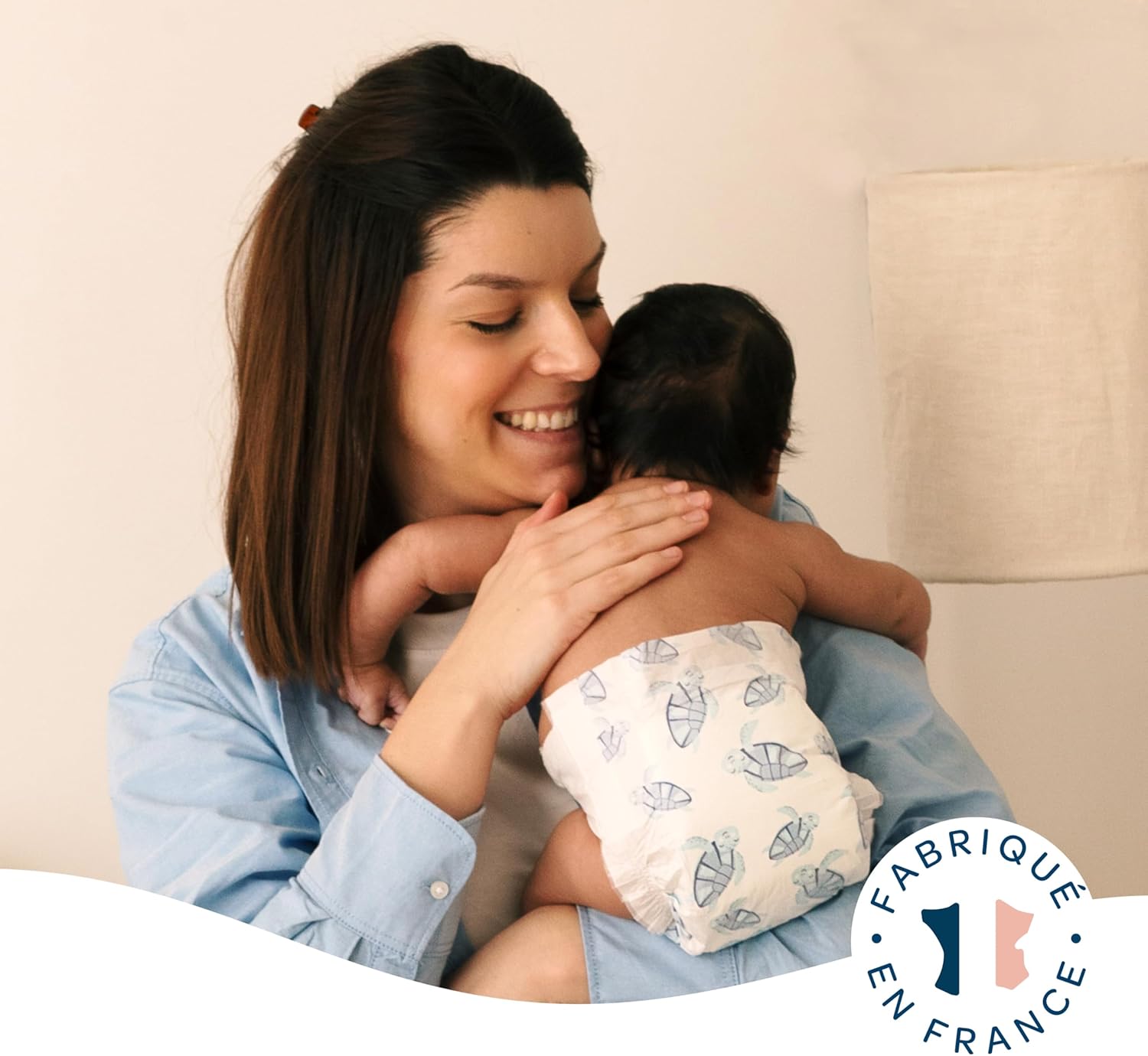 Biolane - couches bébé taille 2 - 3-6 kg - ultra-absorbant, confort, 12h, pack 1 mois 162 couches