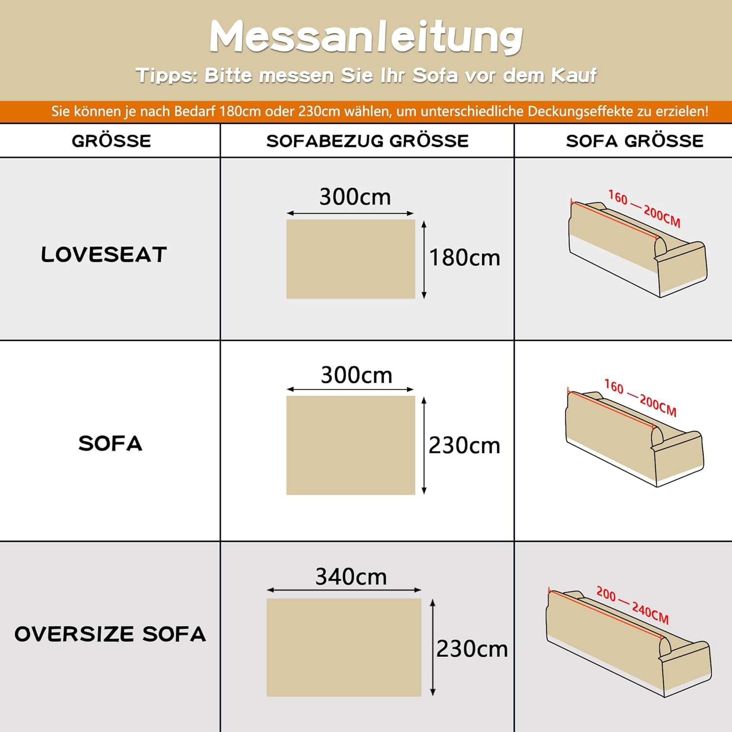 MYSKY HOME - housse de canapé anti-griffes - 1 à 4 places - protège chats, chiens, enfants