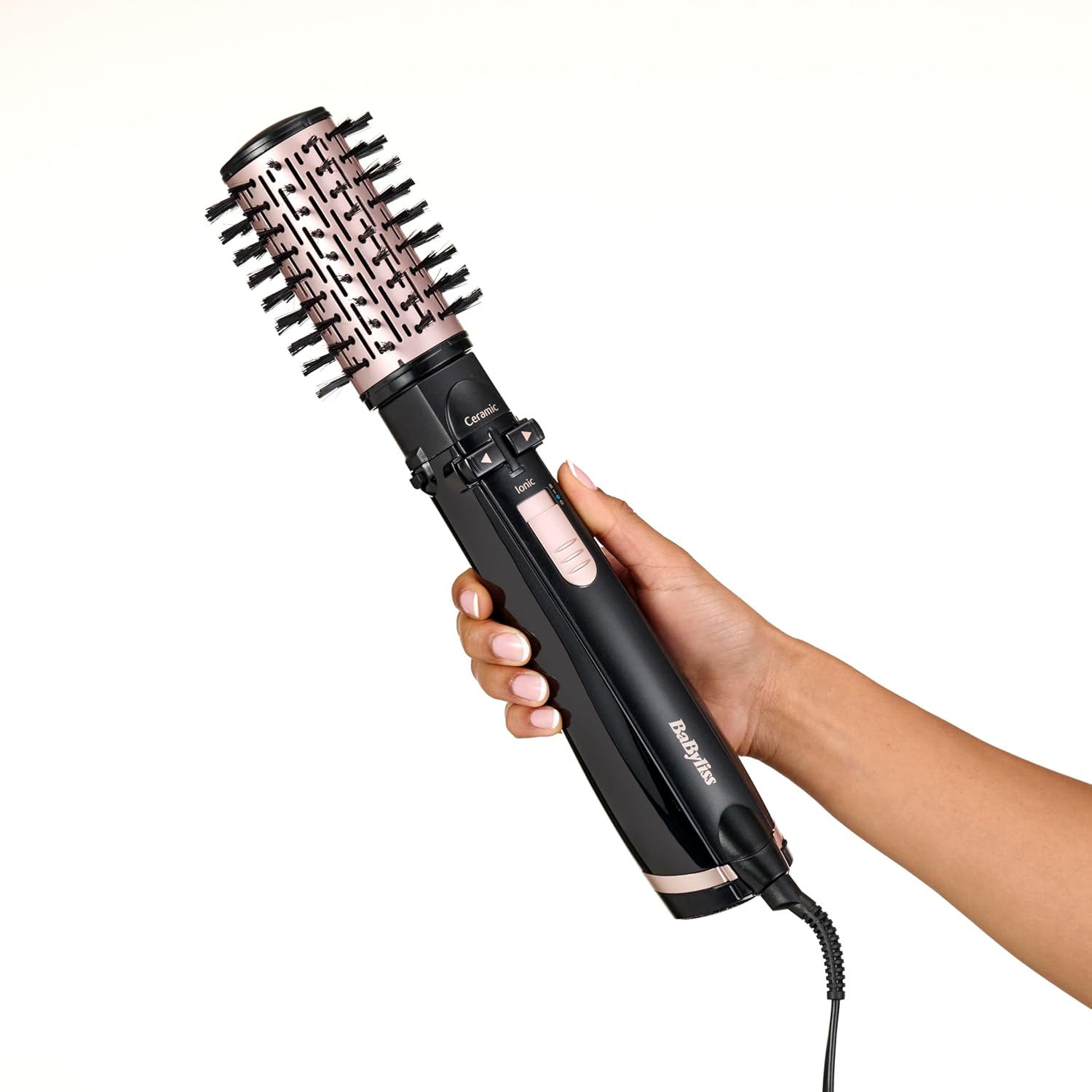 BaByliss - Brosse soufflante Dry Straighten Style - 4 accessoires - Fonction ionique - AS200E