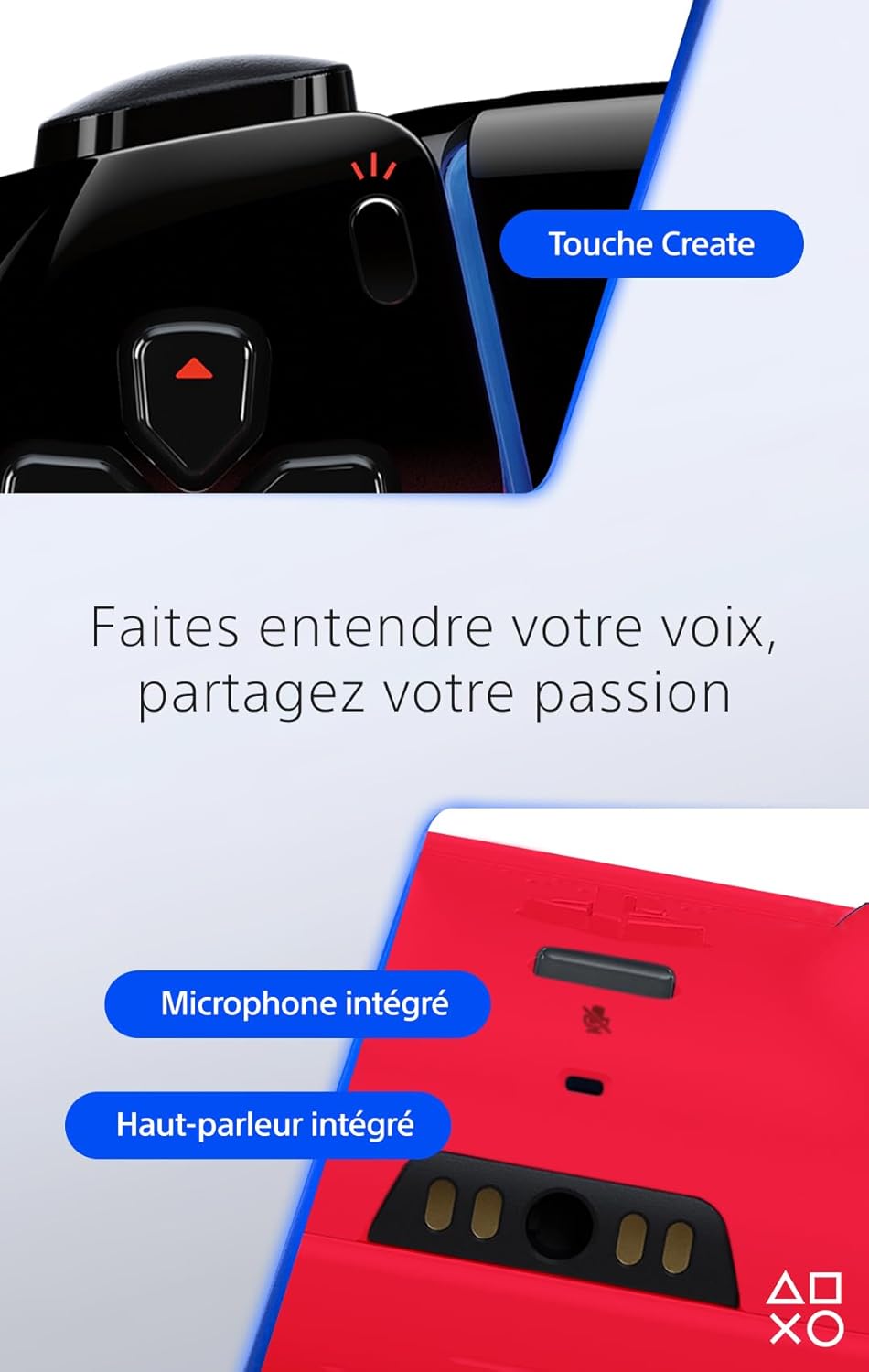 Sony - Manette DualSense HYPERPOP - Sans fil, haptique, PS5/PC