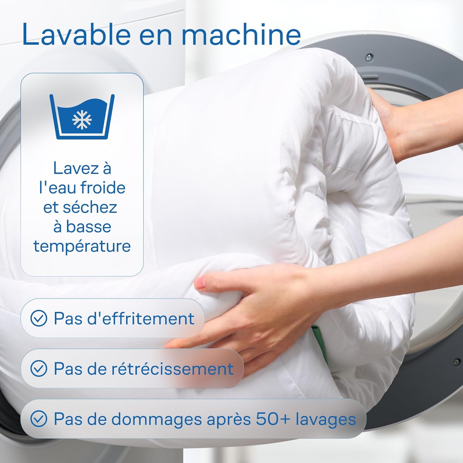 Surmatelas - Cloud-Like Comfort - 160x200cm - ultra-doux, respirant