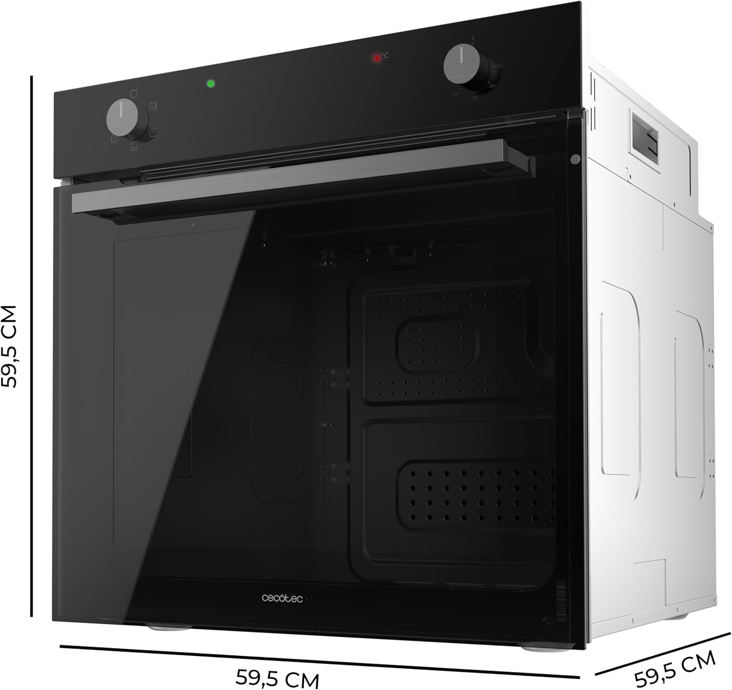 Cecotec - Bolero Hexa, 77L, four multifonction, 2800W, Steam, C126001