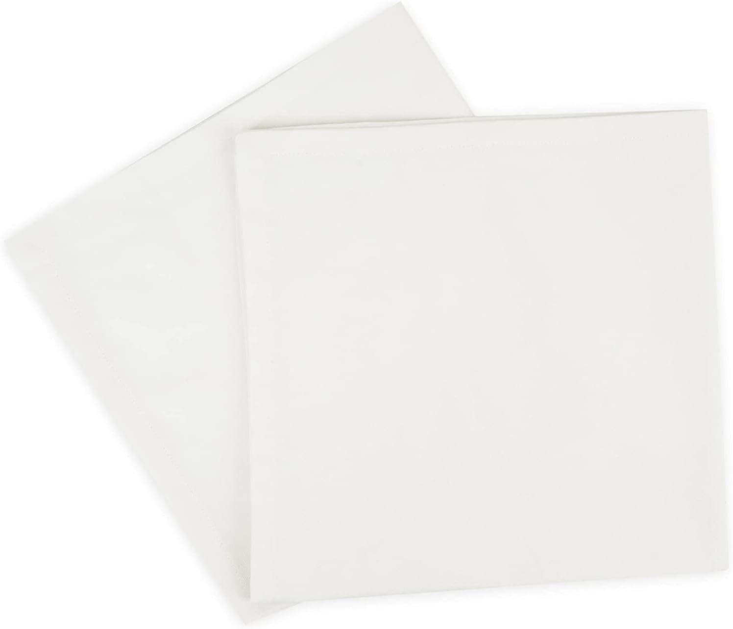 Sweet Needle - Serviettes de Table surdimensionnées 45x45cm - 100% coton, tissu épais, coins arrondis, lot de 4